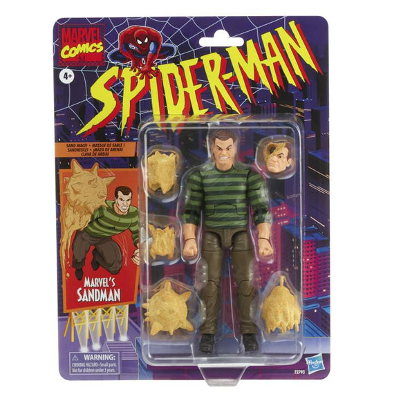 Marvel Spiderman Retro Cardado Sandman