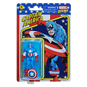 Hasbro Kenner Marvel Legends Retro 3.75 Captain America New Avengers 2021 Figure