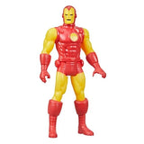 Marvel Legends Retro 375 Collection Figura de acción de Iron Man de 3 3/4 pulgadas