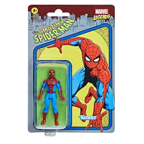 Hasbro Kenner Marvel Legends Retro 3.75 Spider-Man 2021 Action Figure New
