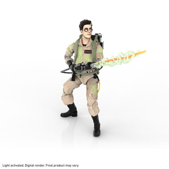 Figura de acción de Egon Spengler que brilla en la oscuridad, serie Plasma de los Cazafantasmas, 6 pulgadas
