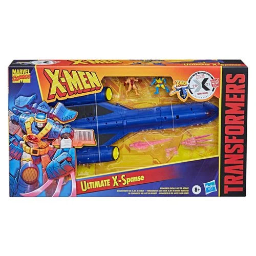 Nuevo 2021 Hasbro Transformers Marvel X-Men Blackbird Ultimate X-Spanse Figura