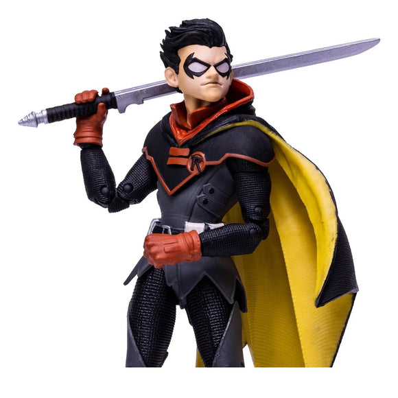 DC Multiverse Damian Wayne Robin Infinite Frontier Figura de acción a escala de 7 pulgadas