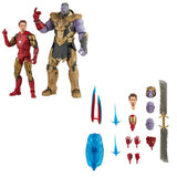 Marvel Legends Infinity Saga Avengers Endgame Iron Man 85 vs. Thanos Figuras de acción de 6 pulgadas