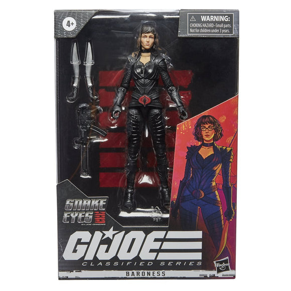 G.I. Joe Classified Series 6-Inch Snake Eyes: G.I. Joe Origins Baroness Action Figure